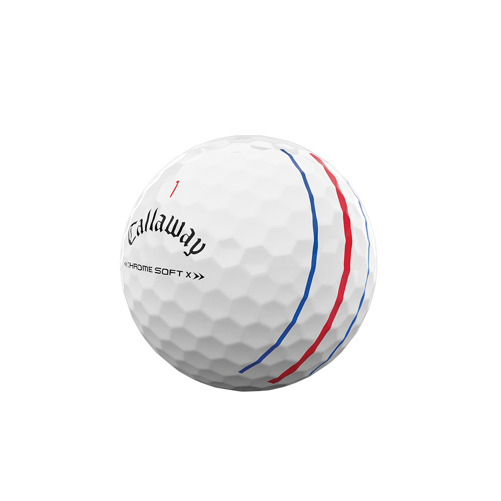 Callaway Chrome SOFT ホワイト 5ダース Callaway Chrome Soft X Triple Track White Golf Balls - Prior